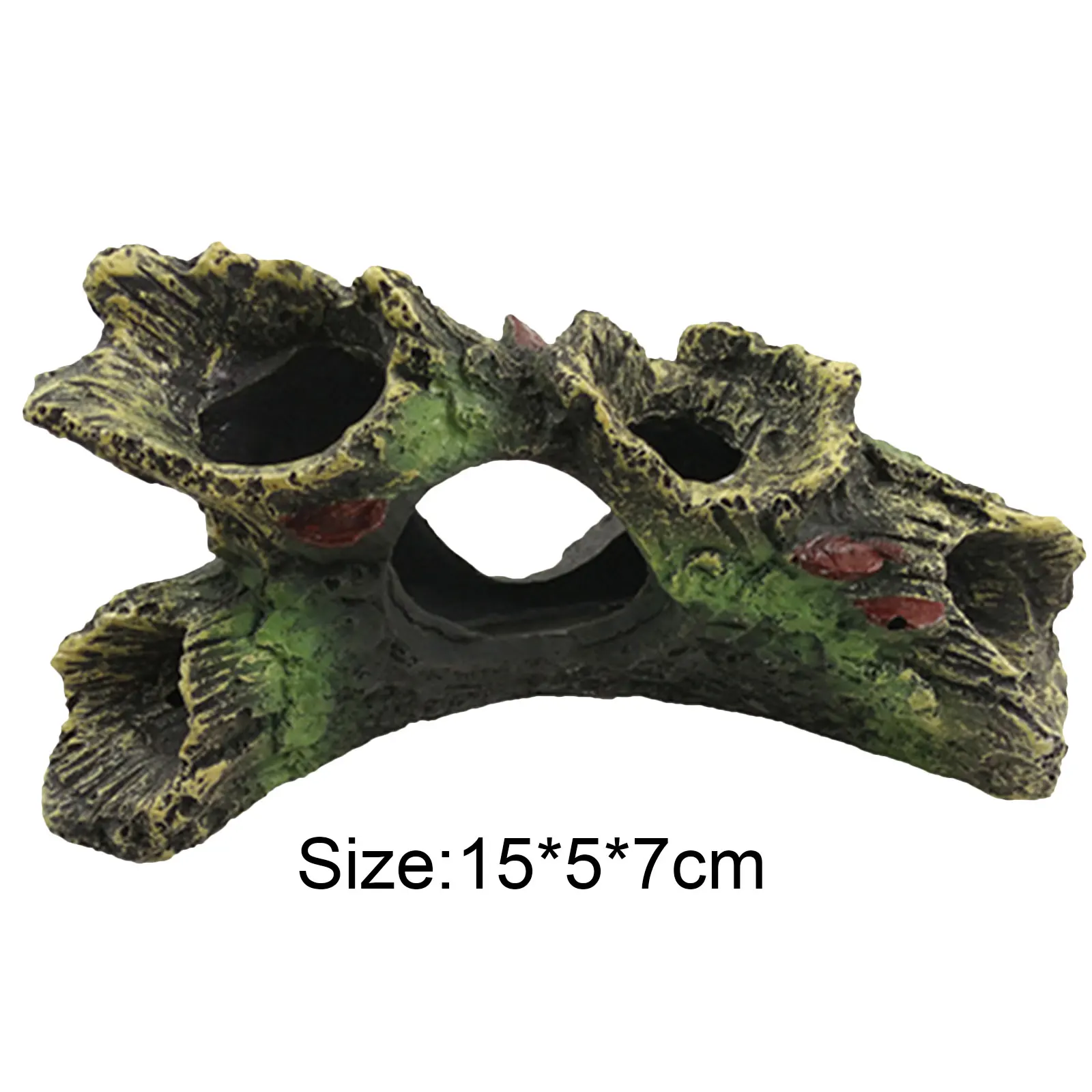 Aquarium Hollow Log Fish Cave Decoration 6 Aquarium Hollow Log Fish Cave Decoration 6