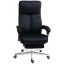 Vinsetto High Back Executive Office Chair with Footrest Black