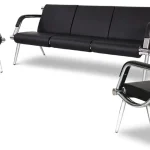 Kinfant 5-seat Reception Chairs with Armrests 1