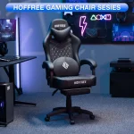 Ergonomic Gaming Chair with Footrest and Speakers 4 | PricZone