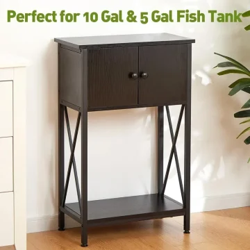10 Gallon Aquarium Stand with Storage Cabinet 2 | PricZone