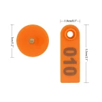 100Pcs Sheep Ear Tags with Laser Typing for Livestock 3 | PricZone