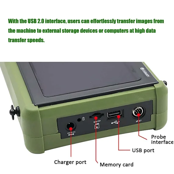 Portable Veterinary Ultrasound Scanner with 35MHz Probe 4 | PricZone