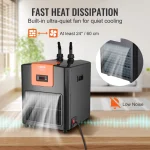 VEVOR Quiet Aquarium Water Chiller Compressor 5