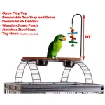 Extra Large Wrought Iron Bird Cage with Play Top 3 | PricZone