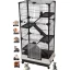 Large 5-level Indoor Outdoor Small Pet Cage with Ramp