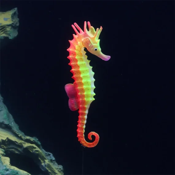 Luminous Glowing Seahorse Aquarium Decoration 3 | PricZone