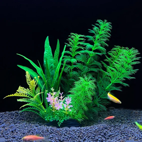 Artificial Aquarium Plants   Plastic Aquatic Decor 3 | PricZone