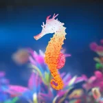 Glow in Dark Silicone Seahorse Aquarium Decor 5 | PricZone