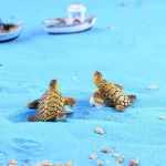 Mini Sea Turtle Resin Aquarium Ornament Decor 5 | PricZone