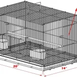 10 Pack Aviary Breeding Cages for Lovebirds  Finches 2 | PricZone