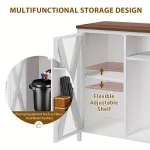 50-gallon Aquarium Stand with LED Light & Power Outlet 5