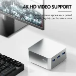 FIREBAT T8 PLUS Mini PC Intel N100 8GB 256GB SSD 3