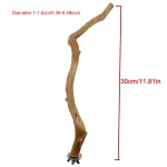 30cm Natural Grape Wood Bird Perch for Parrots 6 | PricZone