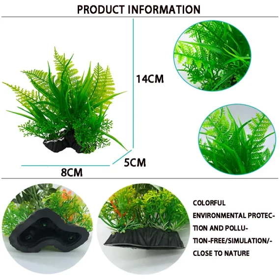 Aquarium Decoration Artificial Aquatic Plants 2 | PricZone