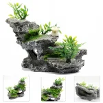 Aquarium Fish Tank Rockery Mountain Decor Ornament 4 | PricZone