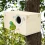 Wood Bird House Nest with Perch Stand for Birds