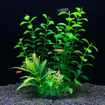 Artificial Aquarium Plants - Plastic Aquatic Decor 2