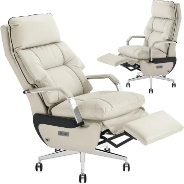 Dual Motor Executive Office Chair with Footrest 1 | PricZone