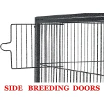 Double Stacker Parrot Breeding Cage with Nesting Doors 5