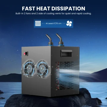 Aquarium Water Chiller 79Gal with Pump 2