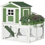 49 inch Small Chicken Coop with Outdoor Run Space 6 | PricZone