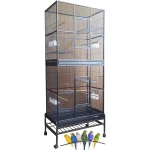 Double Stacker Parrot Breeding Cage with Nesting Doors 1