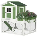 49 inch Small Chicken Coop Hen House with Run 6 | PricZone