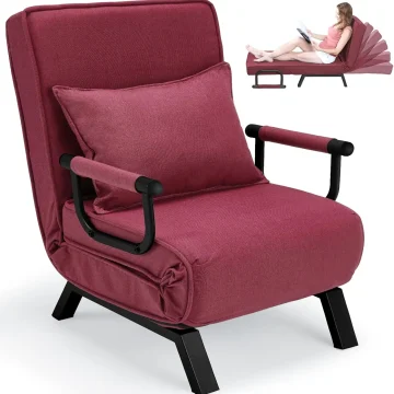 Convertible Sleeper Chair 3 in 1 Chaise Lounge 1 | PricZone