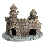 Artificial World of Tanks Resin Castle Aquarium Decoration 3 | PricZone