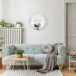 Clear Wall Mounted 1-Gallon Fish Tank Set 5