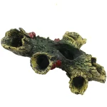 Aquarium Hollow Log Fish Cave Decoration 5