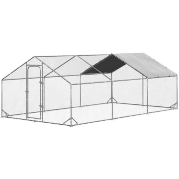 Large Metal Chicken Coop   Walk in Poultry Cage 1 | PricZone