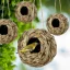 Natural Reed Grass Bird Nest – Outdoor Hanging Cage