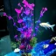 Purple Artificial Aquarium Plant Decoration