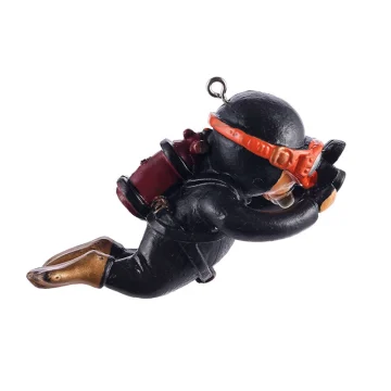 Miniature Floating Diver Aquarium Decoration 2