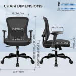 Ergonomic Office Chair with Lumbar Support 2 | PricZone