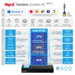 MeLE Fanless Mini PC N100 Windows 11 Desktop 3 | PricZone