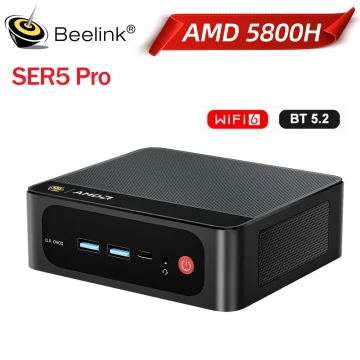 Beelink SER5 Pro Mini PC AMD Ryzen 7 5800H 16GB 500GB 1 | PricZone