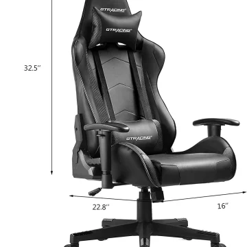 GTRacing Gaming Chair Ergonomic Swivel Recliner 2