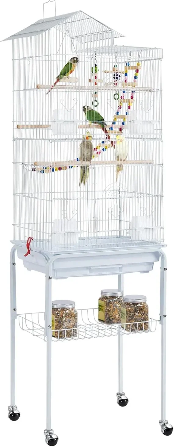 624 inch Roof Top Bird Cage for Small Parrots 1 | PricZone