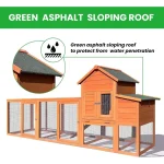 122 inch Chicken Coop with Nest Box and Tray 2 | PricZone