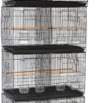 4 Pack Breeding Bird Carrier Cage with Divider 30x18x18 1 | PricZone