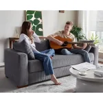 Modern Corduroy 3-Seater Sofa with Oversized Seat 5