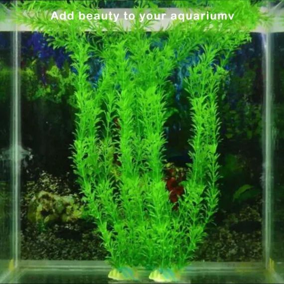 Artificial Green Underwater Aquarium Plant Decor 1 | PricZone