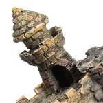 Artificial World of Tanks Resin Castle Aquarium Decoration 5 | PricZone