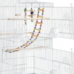 624 inch Roof Top Bird Cage for Small Parrots 4 | PricZone