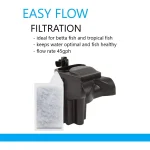 6-Gallon 360 Aquarium Kit with LED and Filter 6