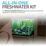 Flex 15 Inch Aquarium Kit with LED Lights  Filter 3 | PricZone