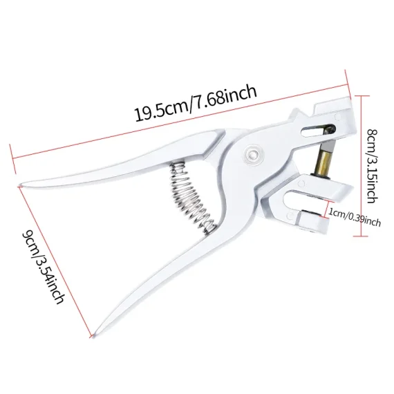 Animal Ear Tag Puncher 8mm for Cattle Sheep Pigs 2 | PricZone